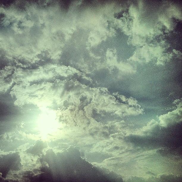 Clouds Photograph - Out Here In These Streets... #cloudporn by So Soulfull