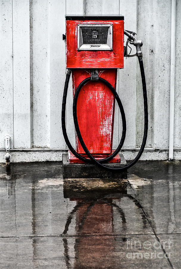 Still Life Photograph - Out of Gas by Amy Fearn