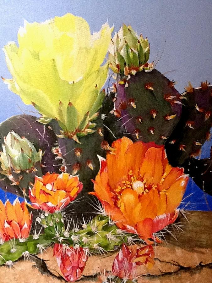 Out Of The Desert Painting by Judi Hendricks