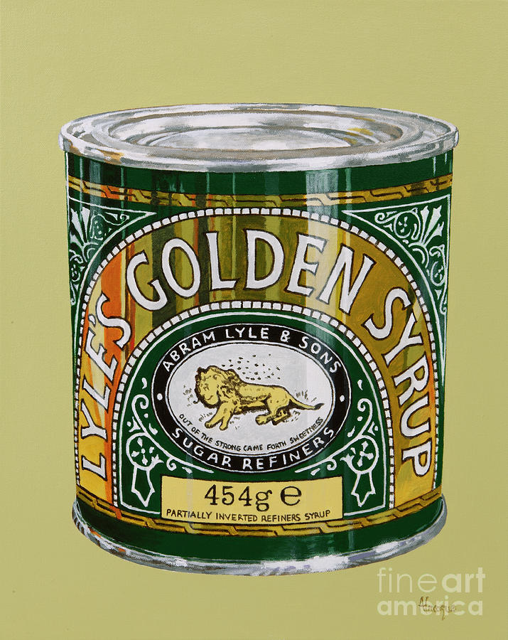 Golden Syrup Painting - Out Of The Strong Came Forth Sweetness by Alacoque Doyle