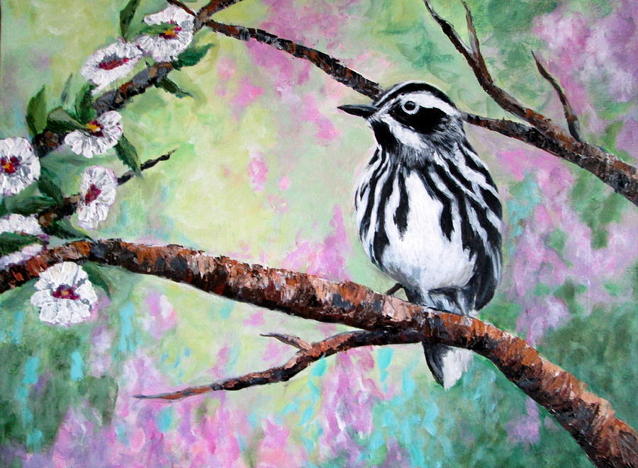 Out on a Limb  Painting by Rosie Sherman