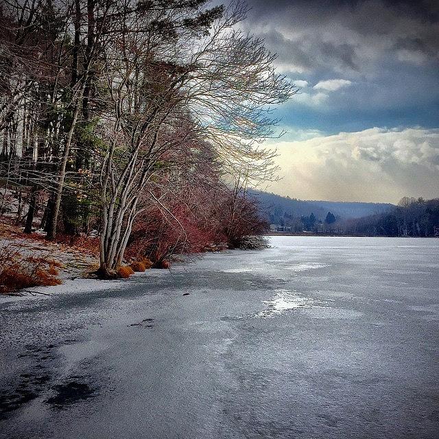 Nature Photograph - Out On The Ice, 2015.01.16 #fssp by Aaron Campbell