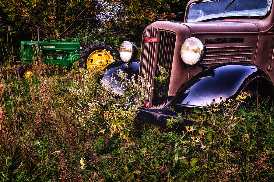 Out To Pasture Photograph by Jeff Sinon