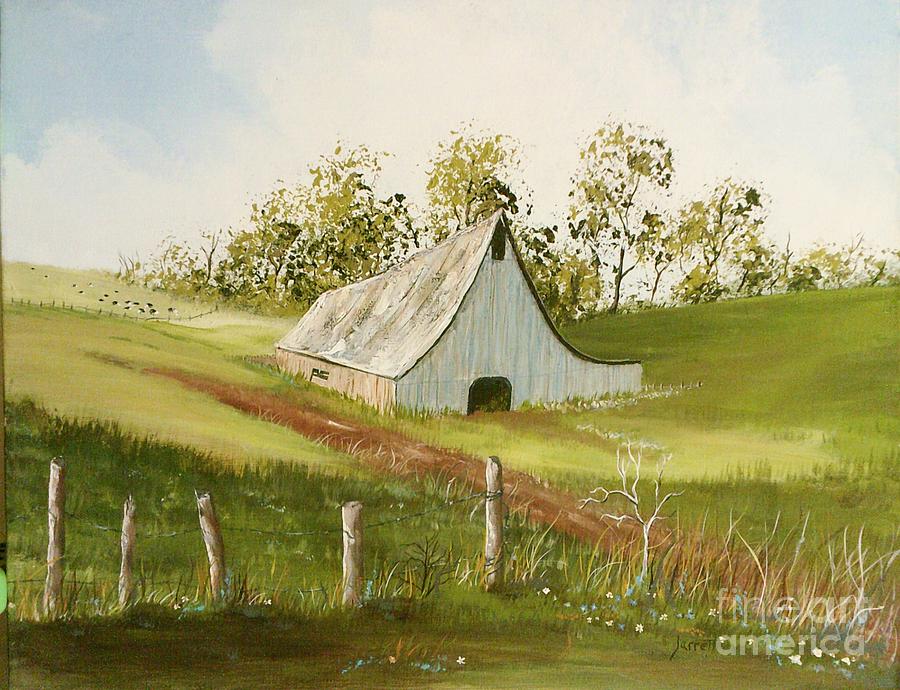 Barn Painting - Out to Pasture by K Alan Jarrett