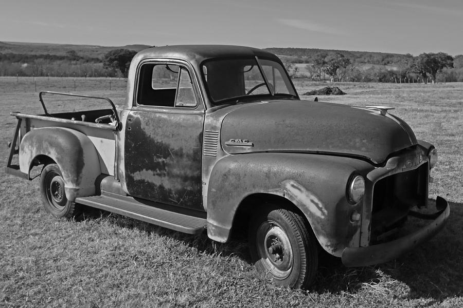Truck Photograph - Out to Pasture by Ronnie Prcin