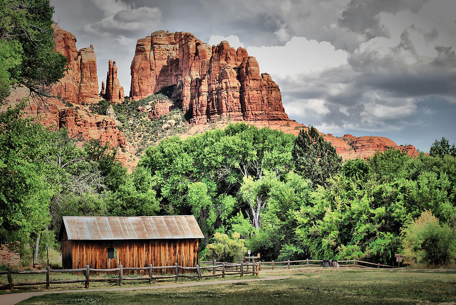 Nature Photograph - Out West - Sedona Arizona Landscape by Gregory Ballos