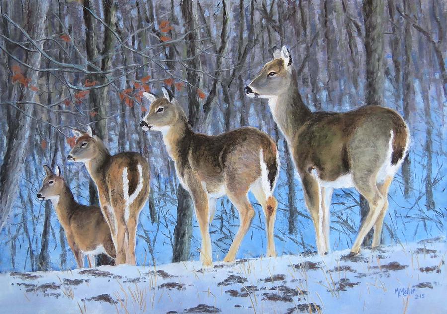 Deer Pastel - Out with the Girls by Marcus Moller