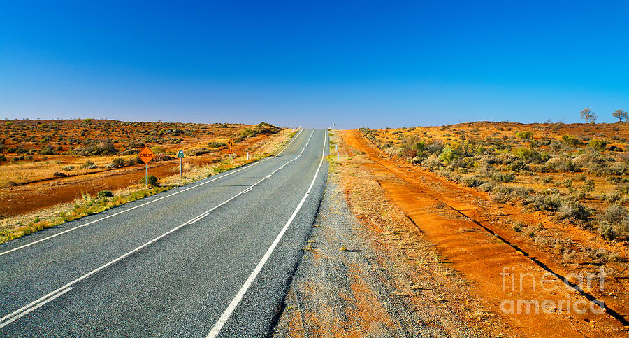 Outback Road Photograph by Bill  Robinson