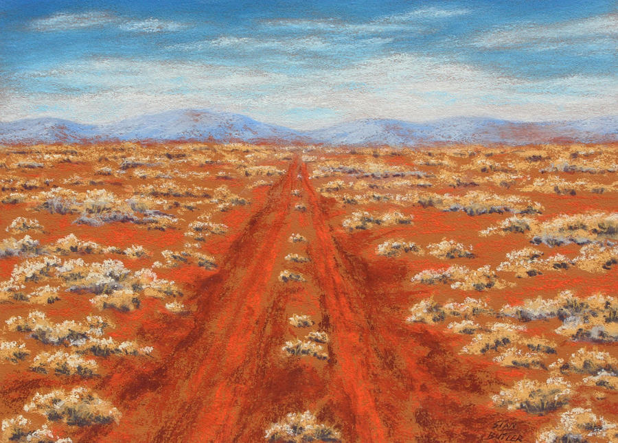 Outback track Painting by David Clode
