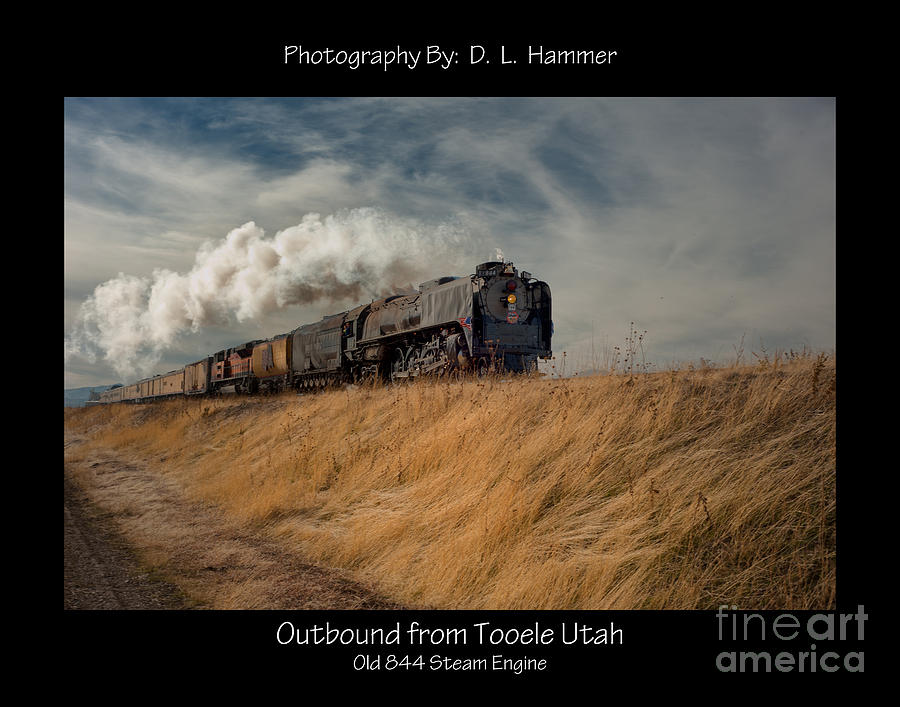 Outbound from Tooele Utah Photograph by Dennis Hammer