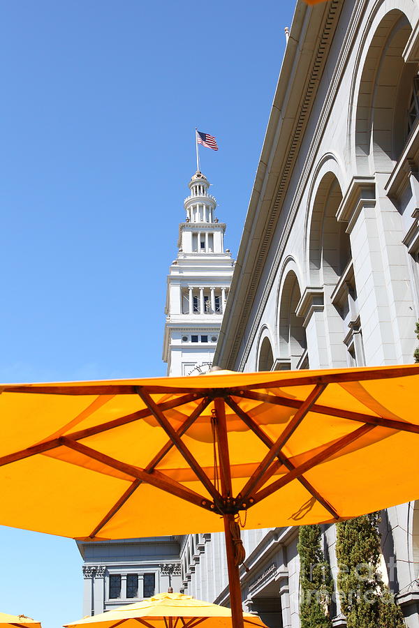 Outdoor Dining At the San Francisco Ferry Building 5D25378 Photograph by Wingsdomain Art and Photography