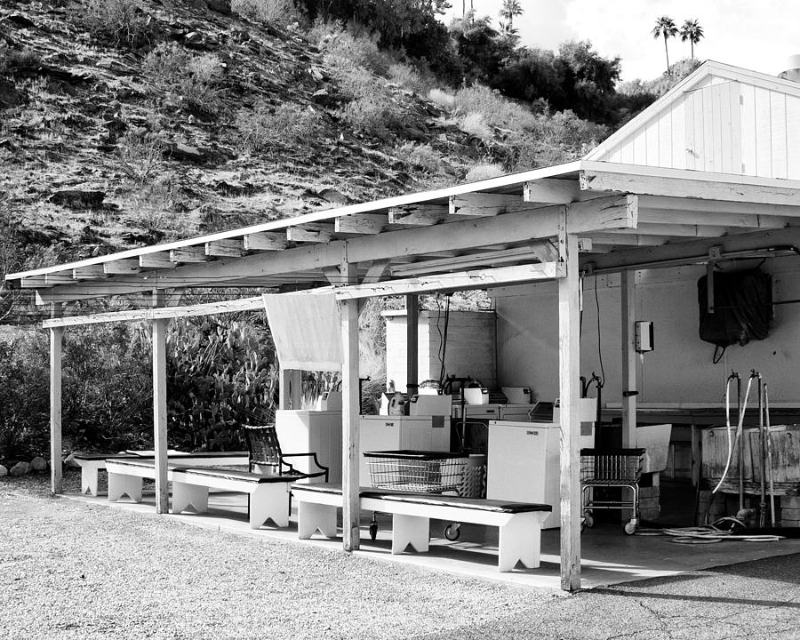 LAUNDRY WOES Palm Springs CA Photograph by William Dey