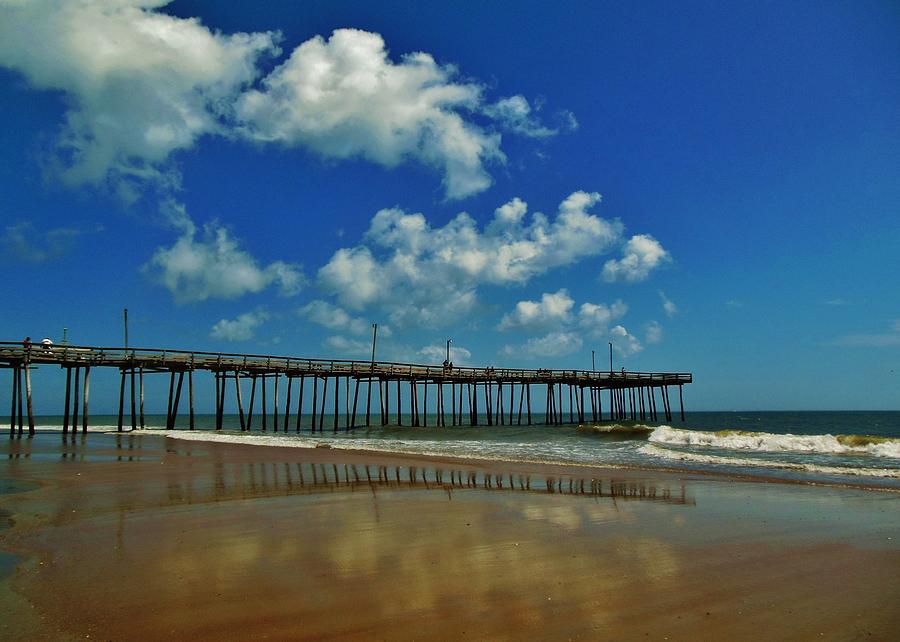 Outer Banks Pier South Nags Head 1 5/22 Photograph by Mark Lemmon - Pixels