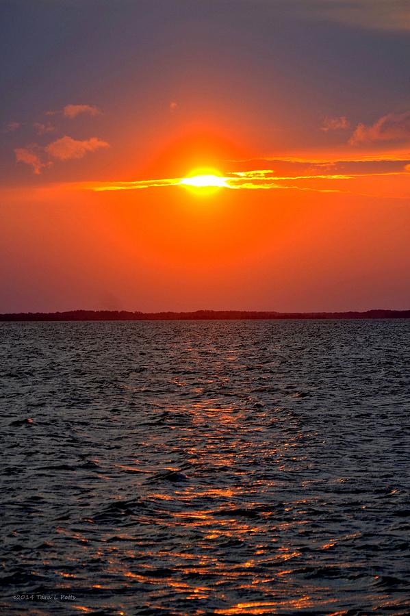 Sunset Photograph - Outer Banks Sunset by Tara Potts