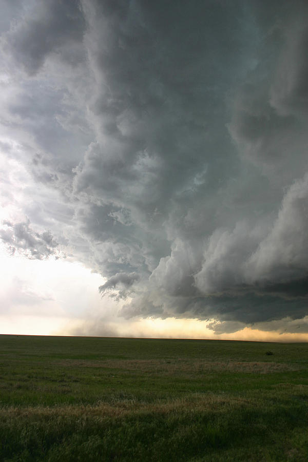 Outflow Winds From Supercell Photograph by Jason Persoff Stormdoctor