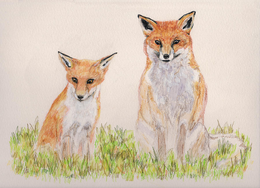 Outfoxed Painting by Stephanie Grant