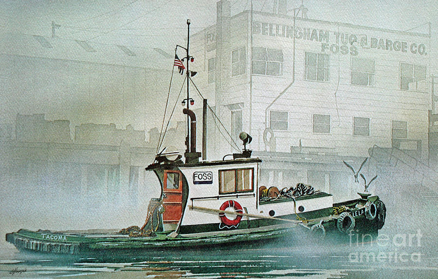 Outport Painting by James Williamson