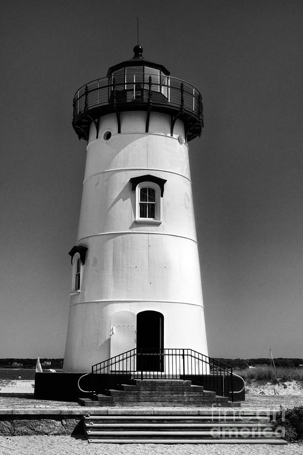 Outside Edgartown Lighthouse Photograph by Mark Miller