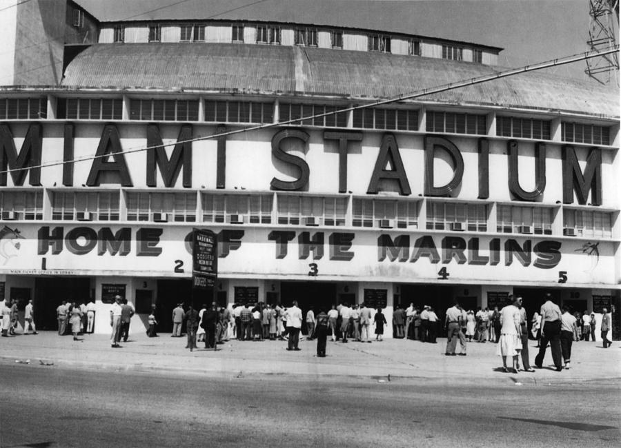 Outside Of Miami Stadium Photograph by Retro Images Archive