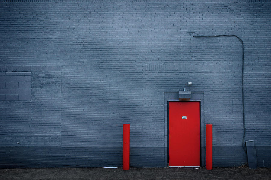 Architecture Photograph - Outside the Building - Urban Minimalism by Nikolyn McDonald