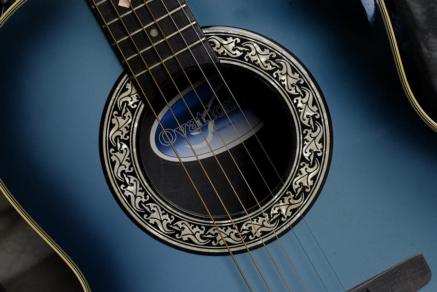 Ovation Blue Photograph by Kevin Cable