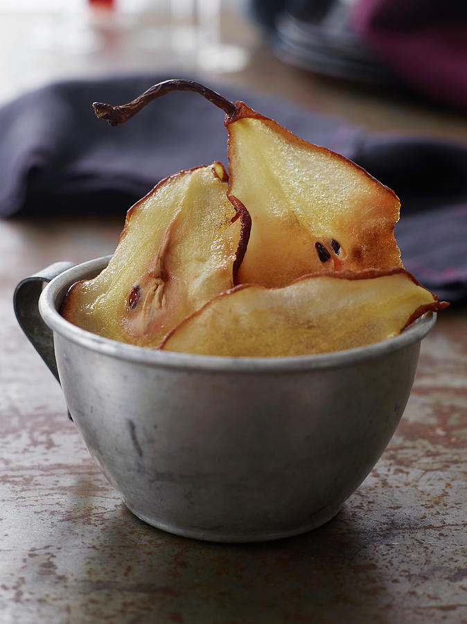 Oven Dried Pears Photograph by Alexandra Grablewski