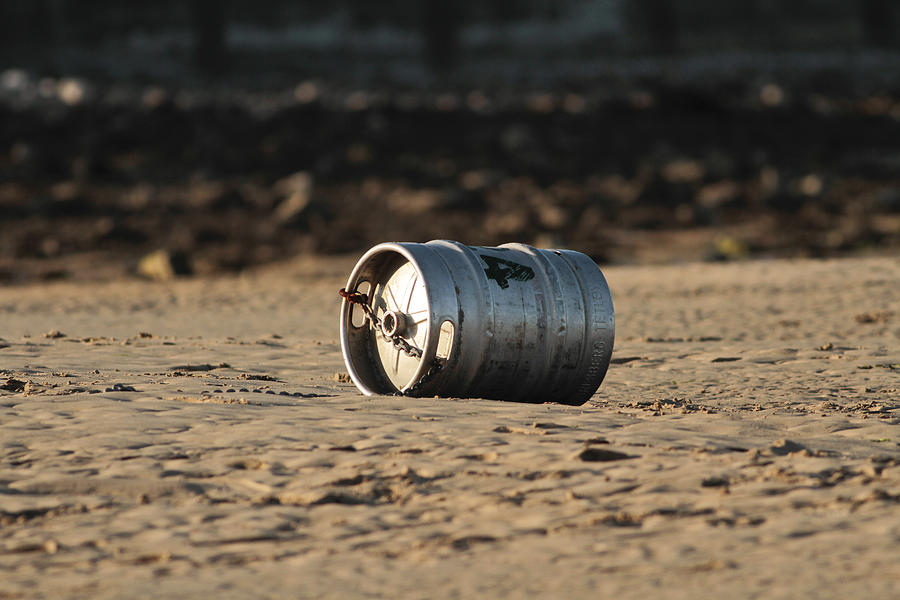 Over a Barrel Photograph by Simon Gregory | Fine Art America