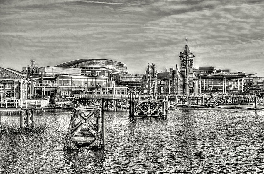 Over Cardiff Bay Ono Photograph