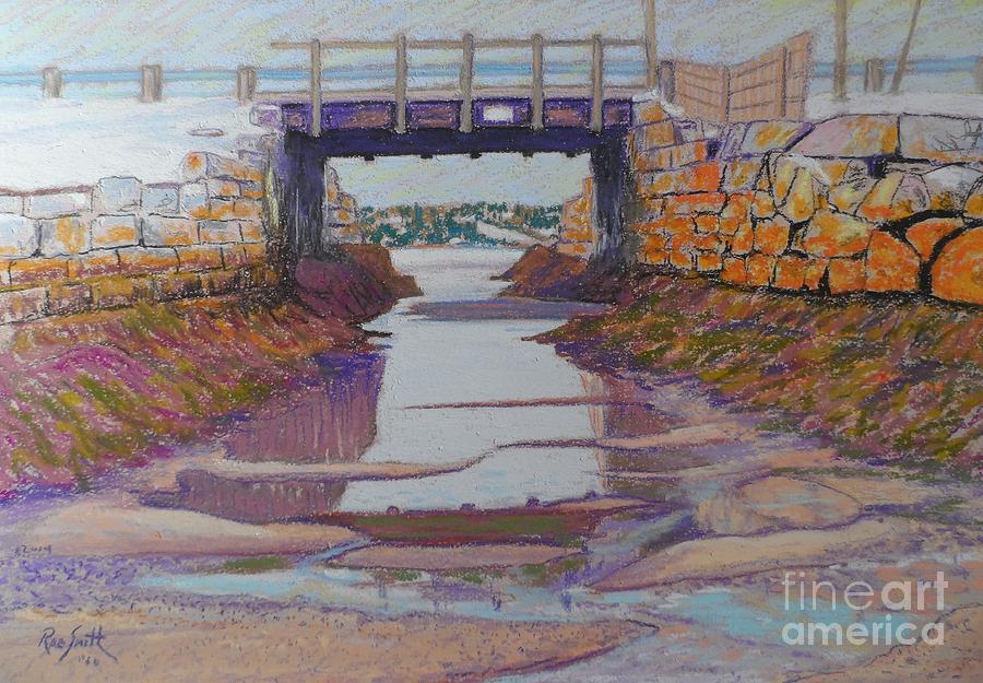 Over the Bridge an Pastel by Rae  Smith PSC