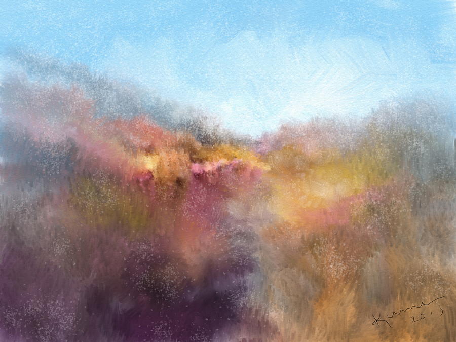 Over the Hill Digital Art by Kume Bryant