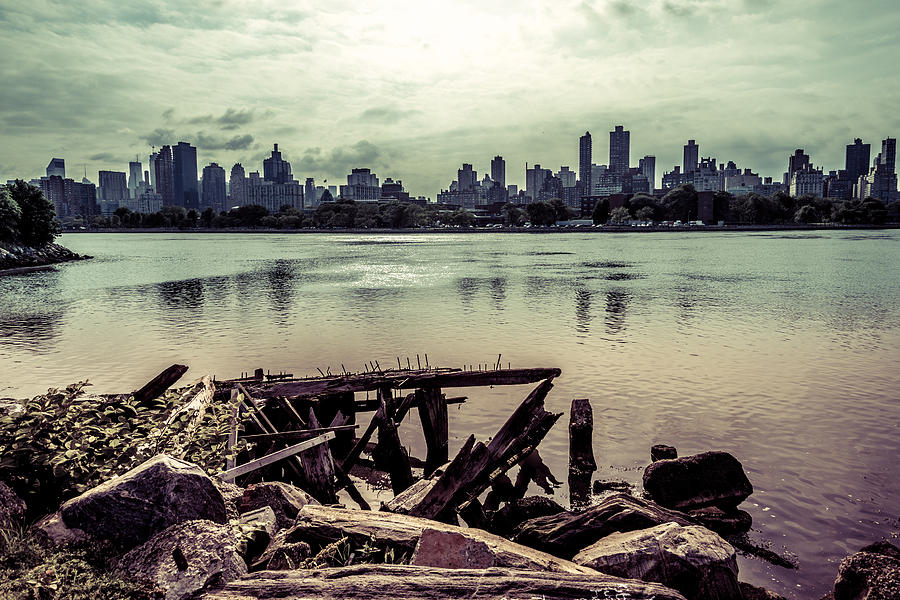 New York City Skyline Photograph - Over the Reaver by Ovidiu Rimboaca