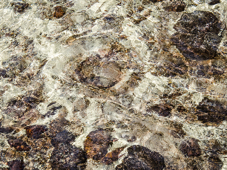 Beach Photograph - Over the Rocks by Carolyn Marshall