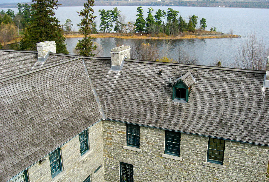 Over the Roof - Pinheys Point Ontario Photograph by Rob Huntley