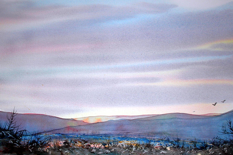Over the Tops Painting by Glenn Marshall