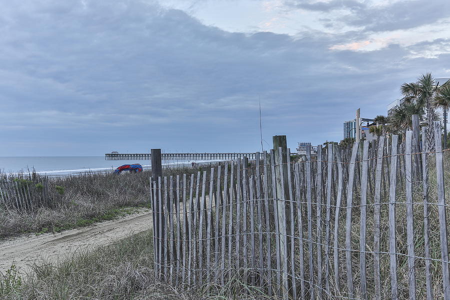 Beach Photograph - Overcast by Jimmy McDonald