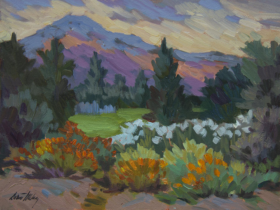 Overcast Light in Santa Barbara Painting by Diane McClary