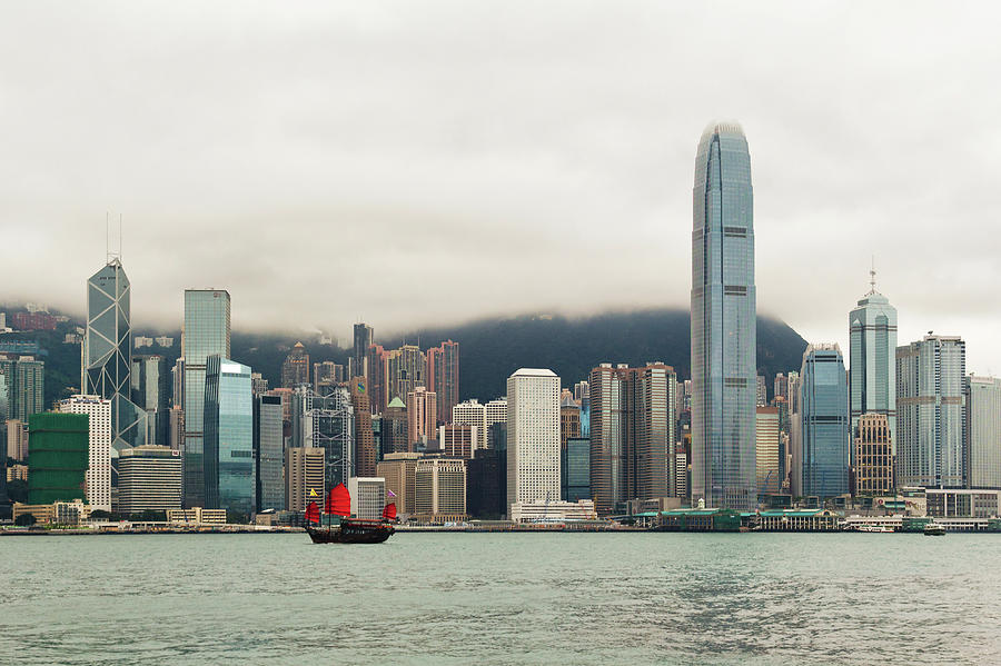 Overcasting Hong Kong Photograph by Craig Saewong