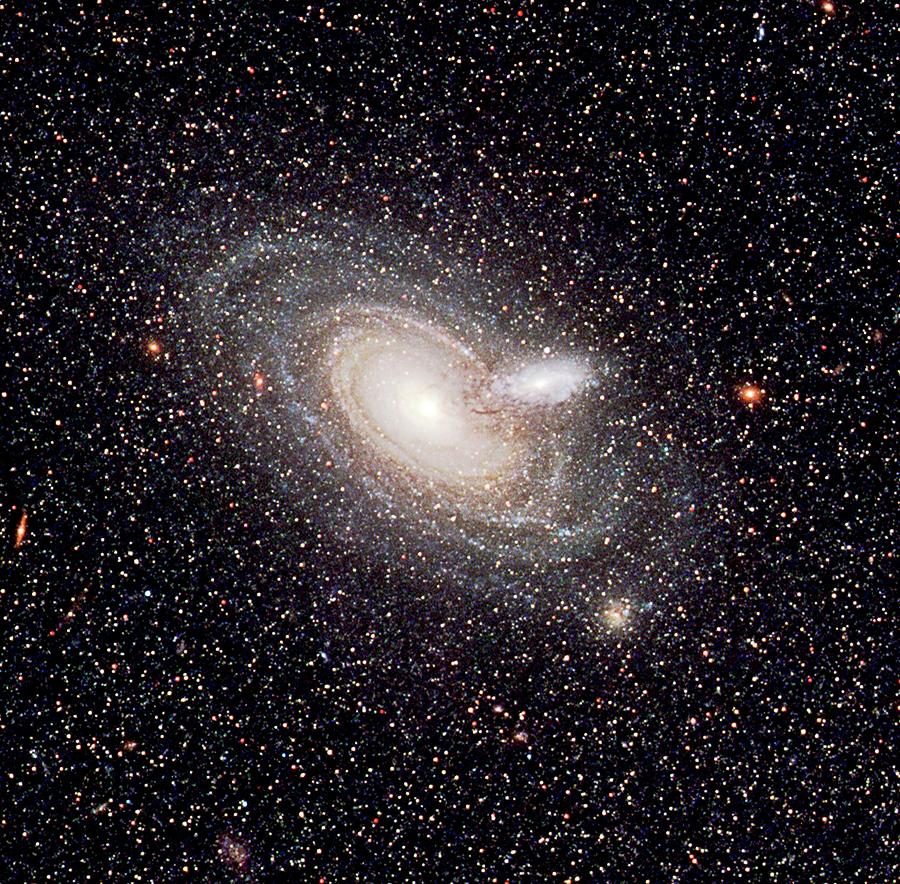 Overlapping Galaxies Photograph by Nasaesastscihubble Heritage Team