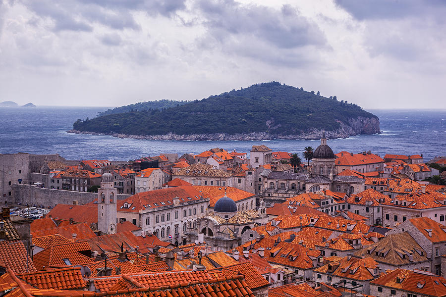 Overlooking Dubrovnik Photograph by Madeline Ellis