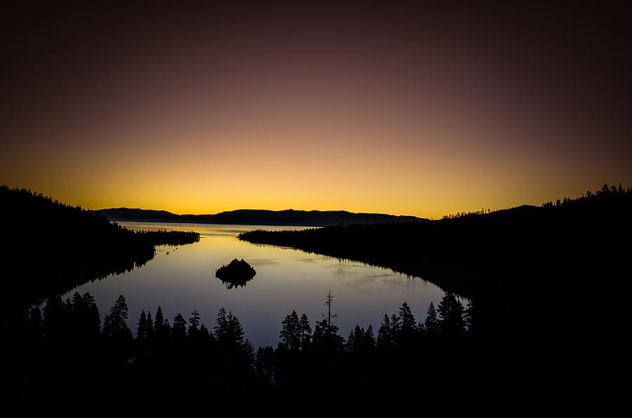 Overlooking Emerald Bay at DawnLake Tahoe Photograph by Scott McGuire