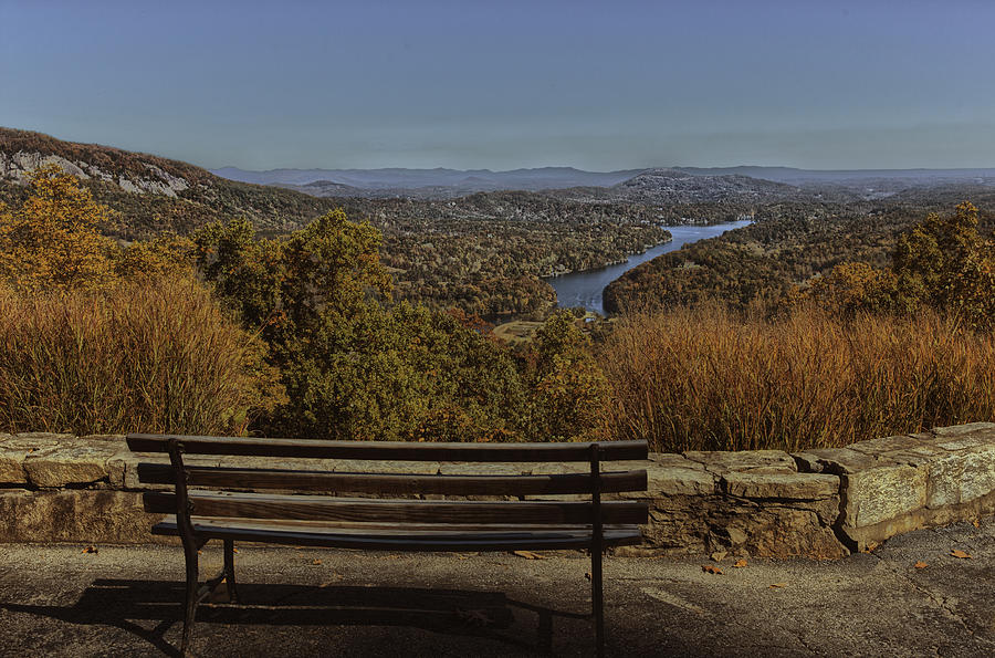 Landscape Photograph - Overlooking Lake Lure by Kevin Senter