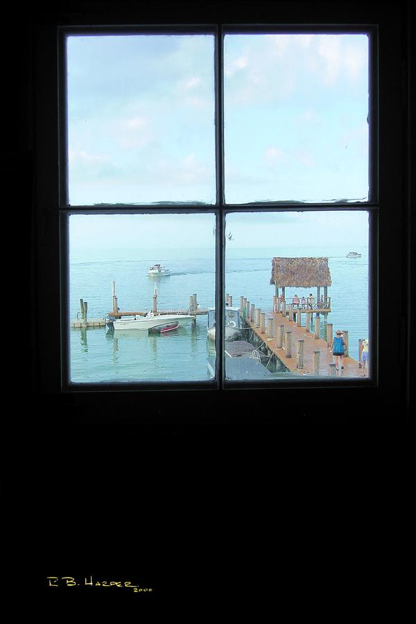 Overlooking Pigeon Key Harbor Photograph by R B Harper