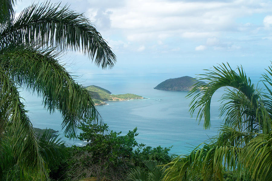 Overlooking St Johns Bay - St Thomas Virgin Islands Photograph by Rod Seel
