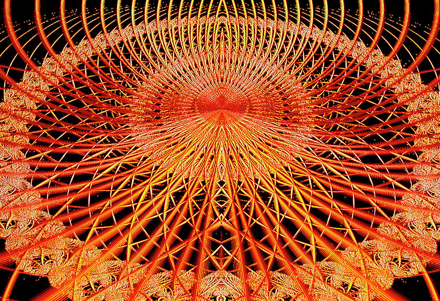 Overseer Chaos Fractal Photograph by Gregory Sams/science Photo Library
