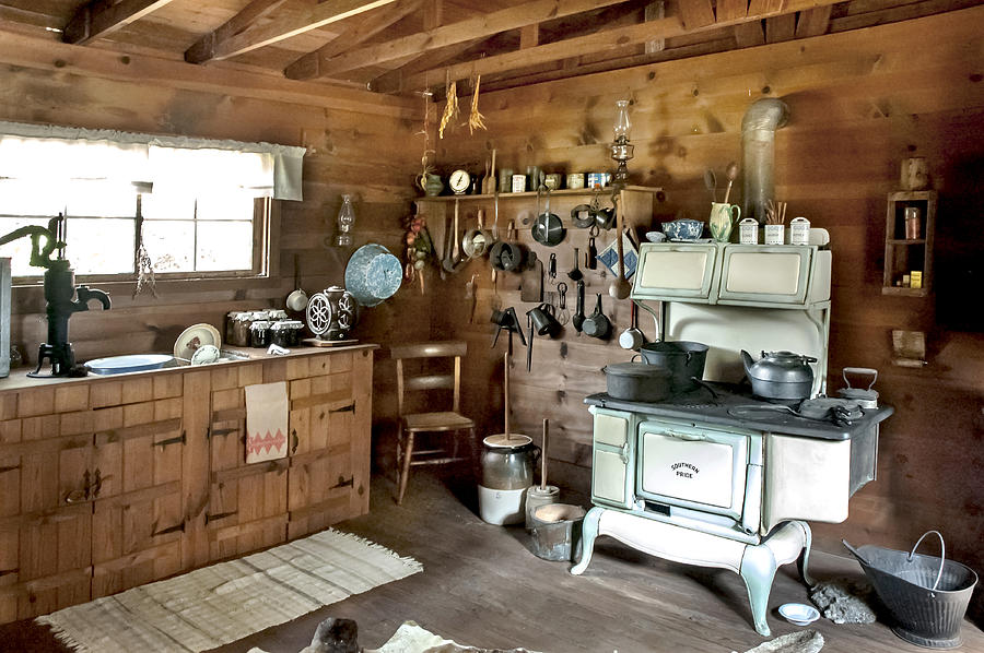 Overstreet House Kitchen Photograph by Norman Johnson