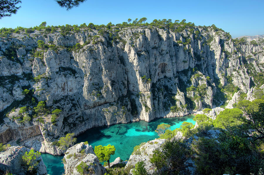 Overview Of Calanque Den Vau by M. Gebicki