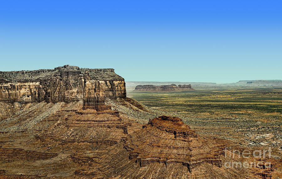 Overview of Navajo Tribal Land Photograph by Brenda Kean