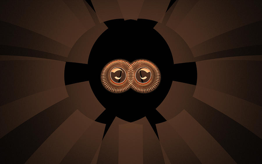 Owl Digital Art by Gary Blackman