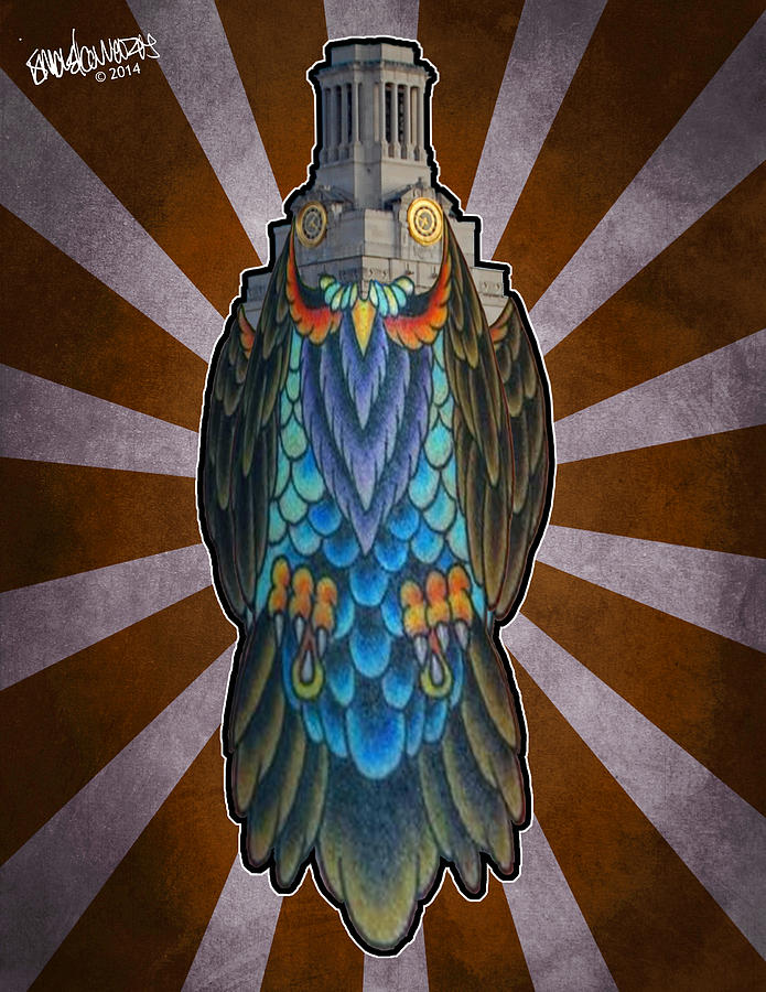 Owl of the Tower Digital Art by Ismael Cavazos