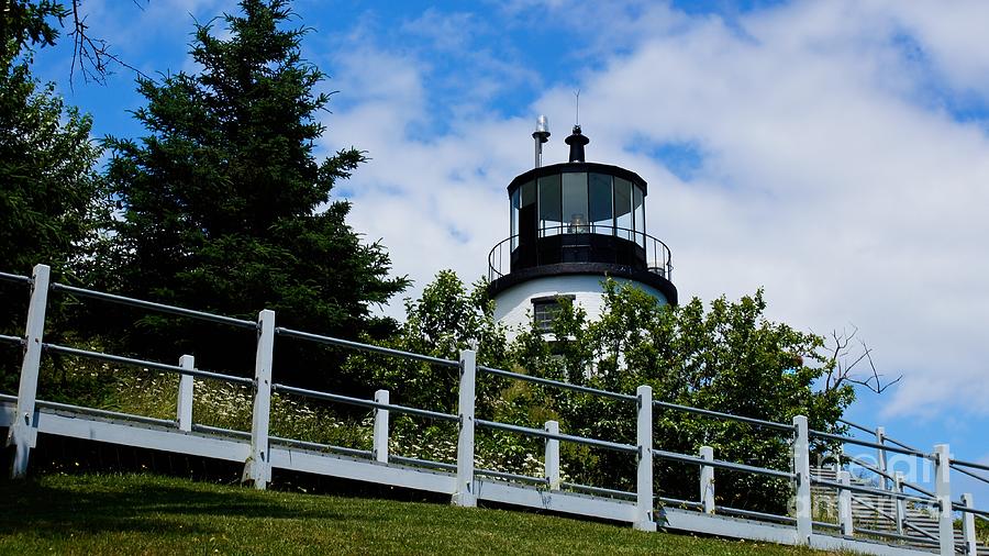 Owls Head Light.  Photograph by New England Photography